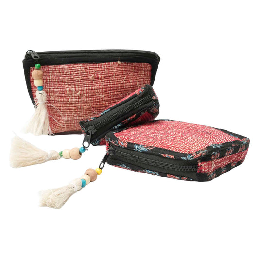 Banana Fiber Coin Pouch