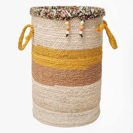 Banana Fiber Laundry Basket