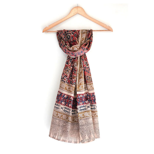 Women's Kalamkari Cotton Stole