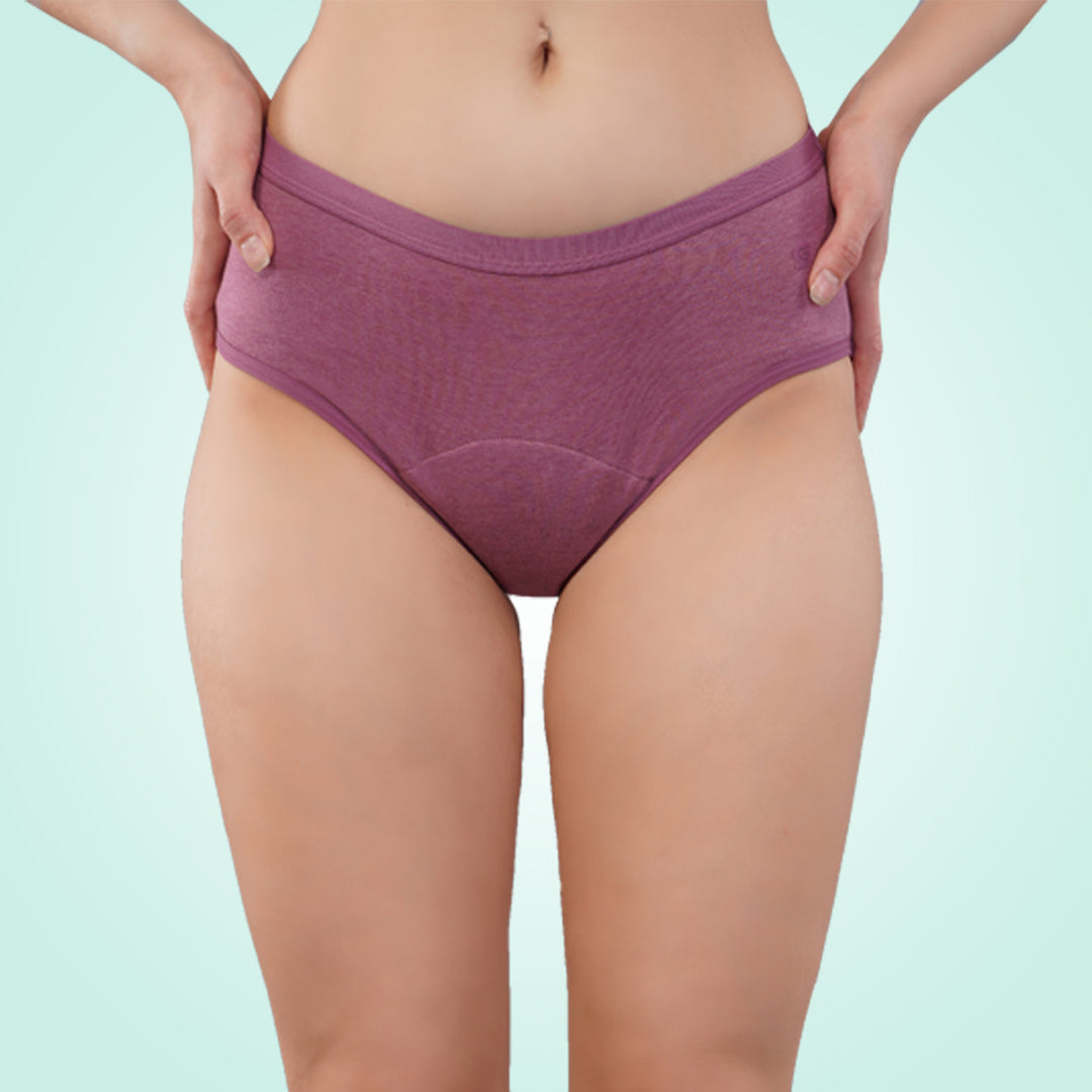 Cotton Urine Leak Panty (Hipster) (1 pc) Blush Pink