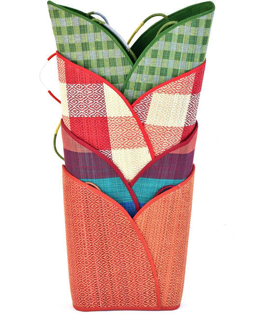 Handcrafted Eco-Friendly Lotus Bag Product Code: LB01