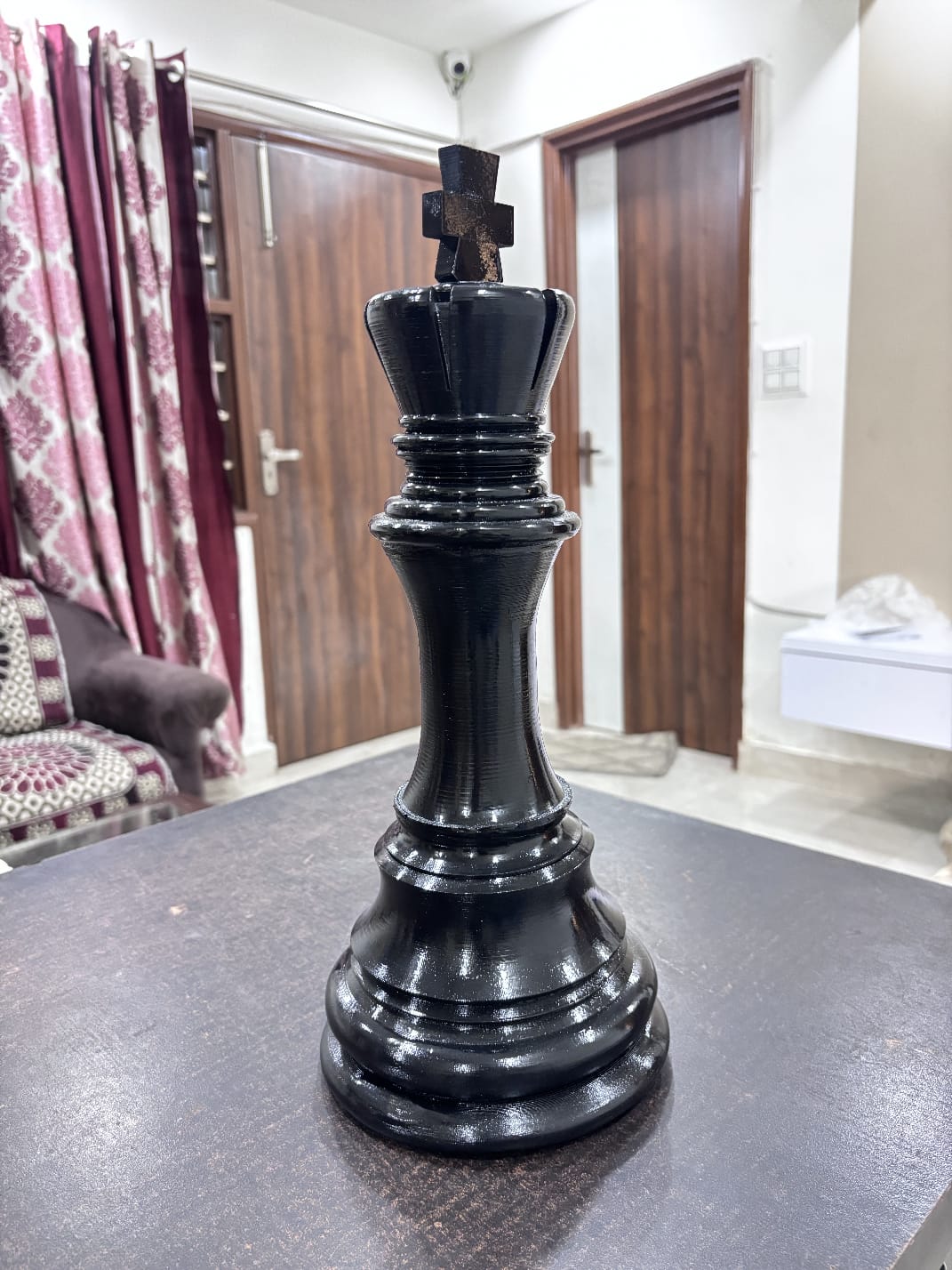 Chess King Figurine – Handcrafted, 1.5 ft