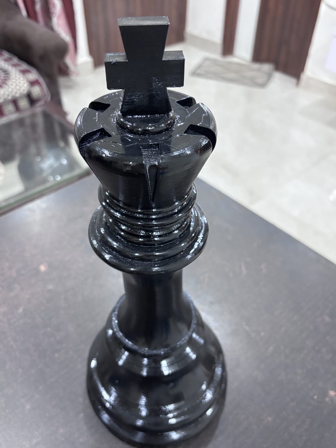 Chess King Figurine – Handcrafted, 1.5 ft