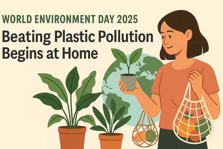 World Environment Day 2025: Beating Plastic Pollution Begins at Home