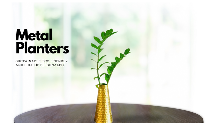 Why Recycled Metal Planters Are the Future of Sustainable Home Décor