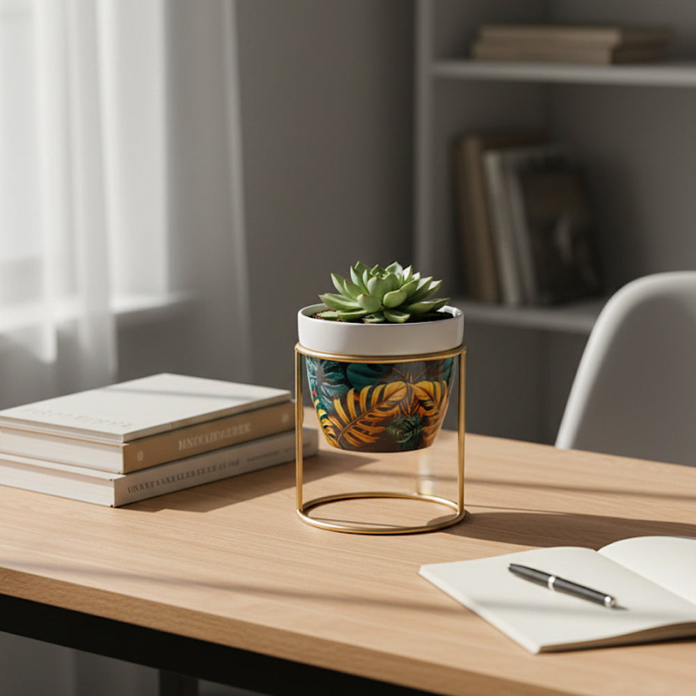 Desktop Planter With Stand