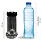 Shivling Cylinder Glass Backflow Smoke Fountain