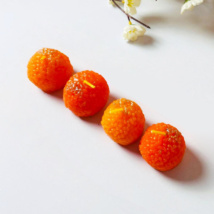 ladoo Candles (Set of 4)