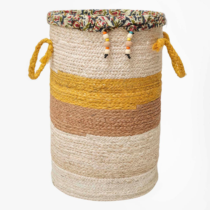 Banana Fiber Laundry Basket