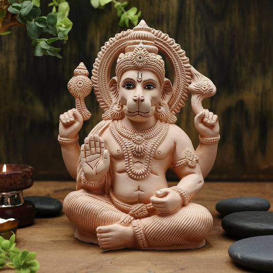 Biodegradable Hanuman Idol