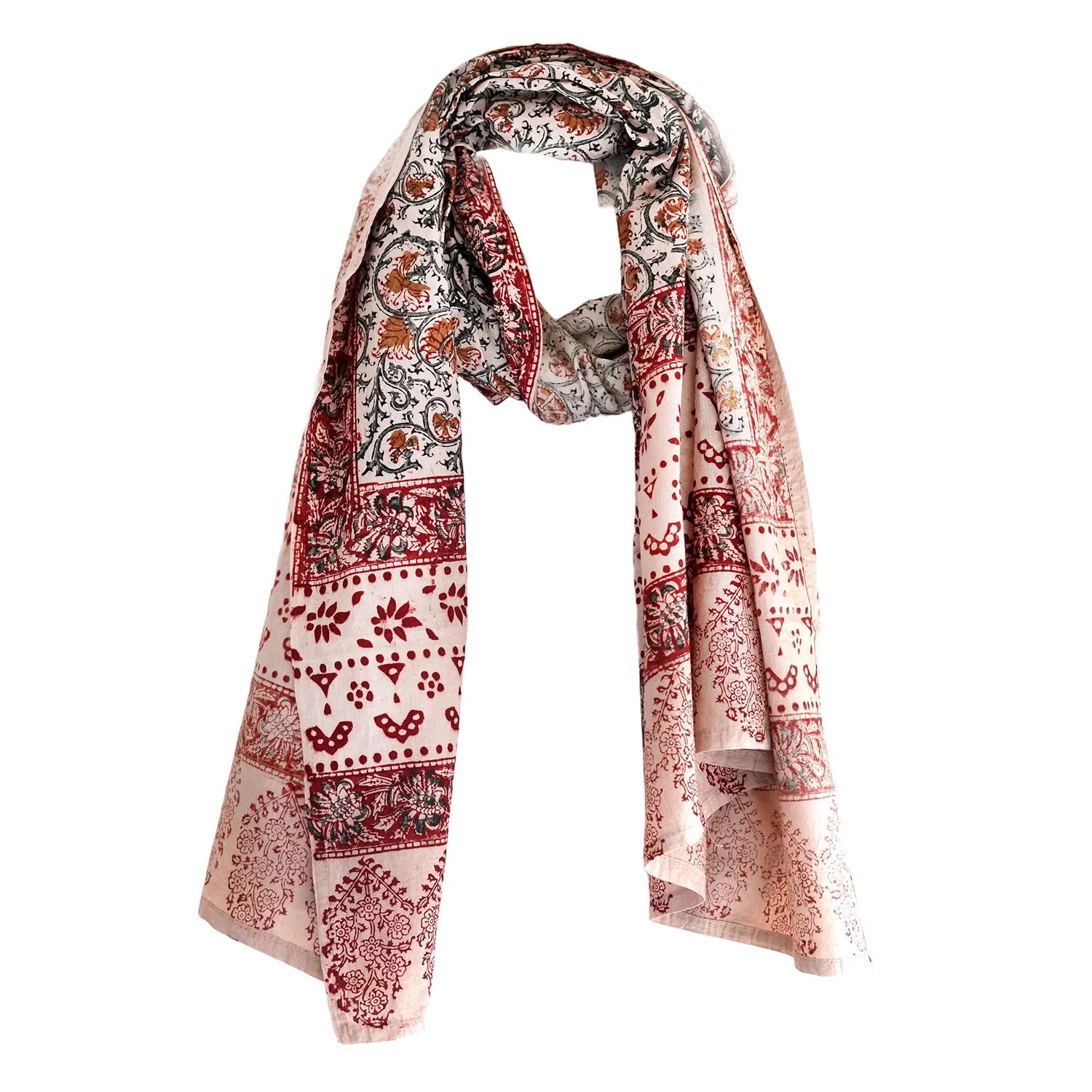 Women's Kalamkari Cotton Stole