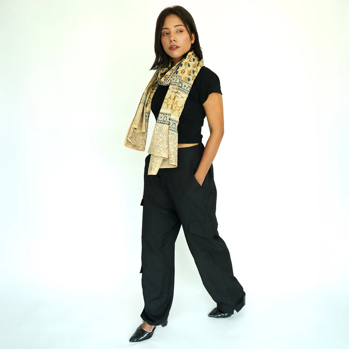 Women's Kalamkari Cotton Stole