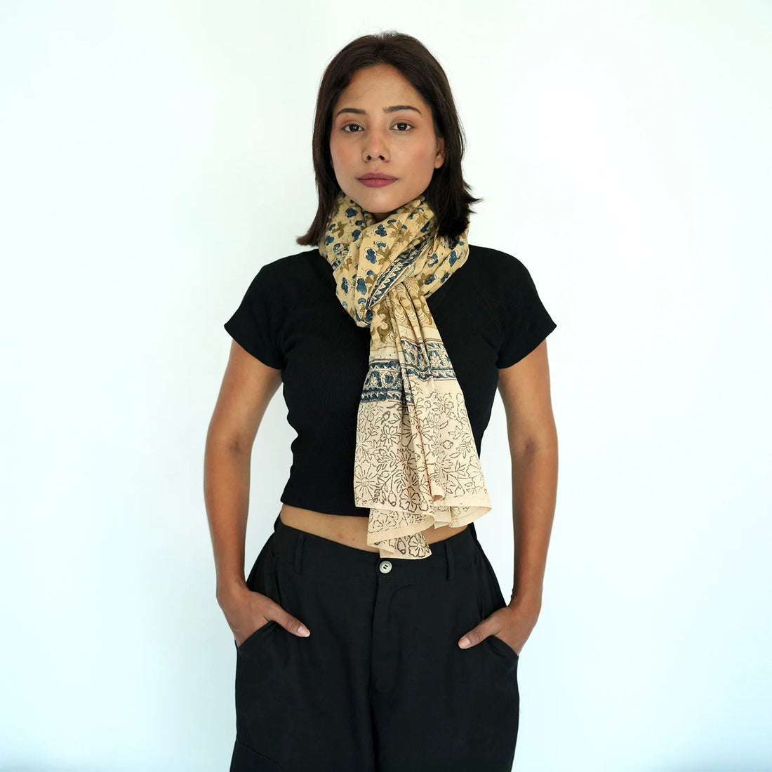 Women's Kalamkari Cotton Stole