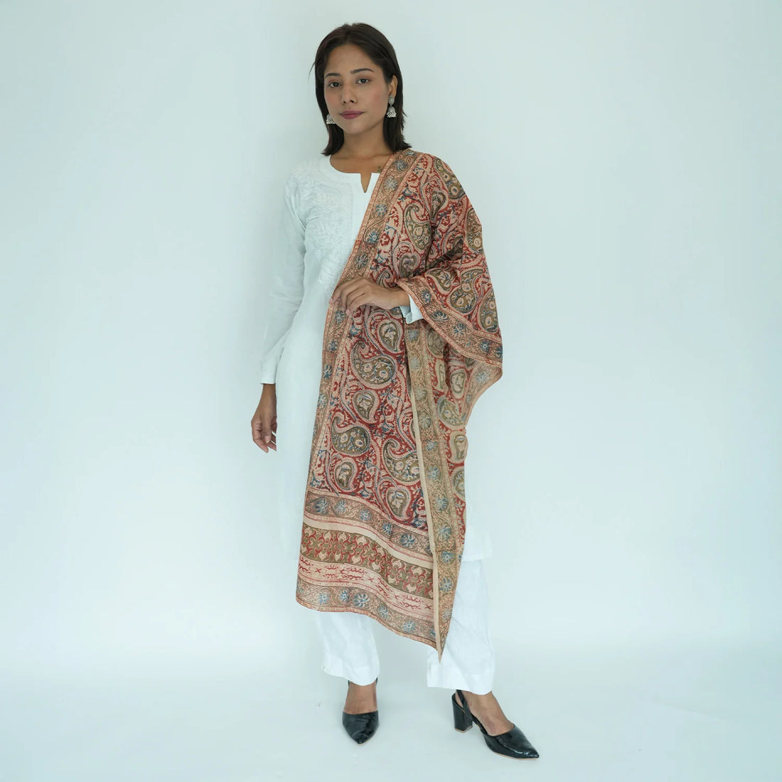 Women's Kalamkari Cotton Stole