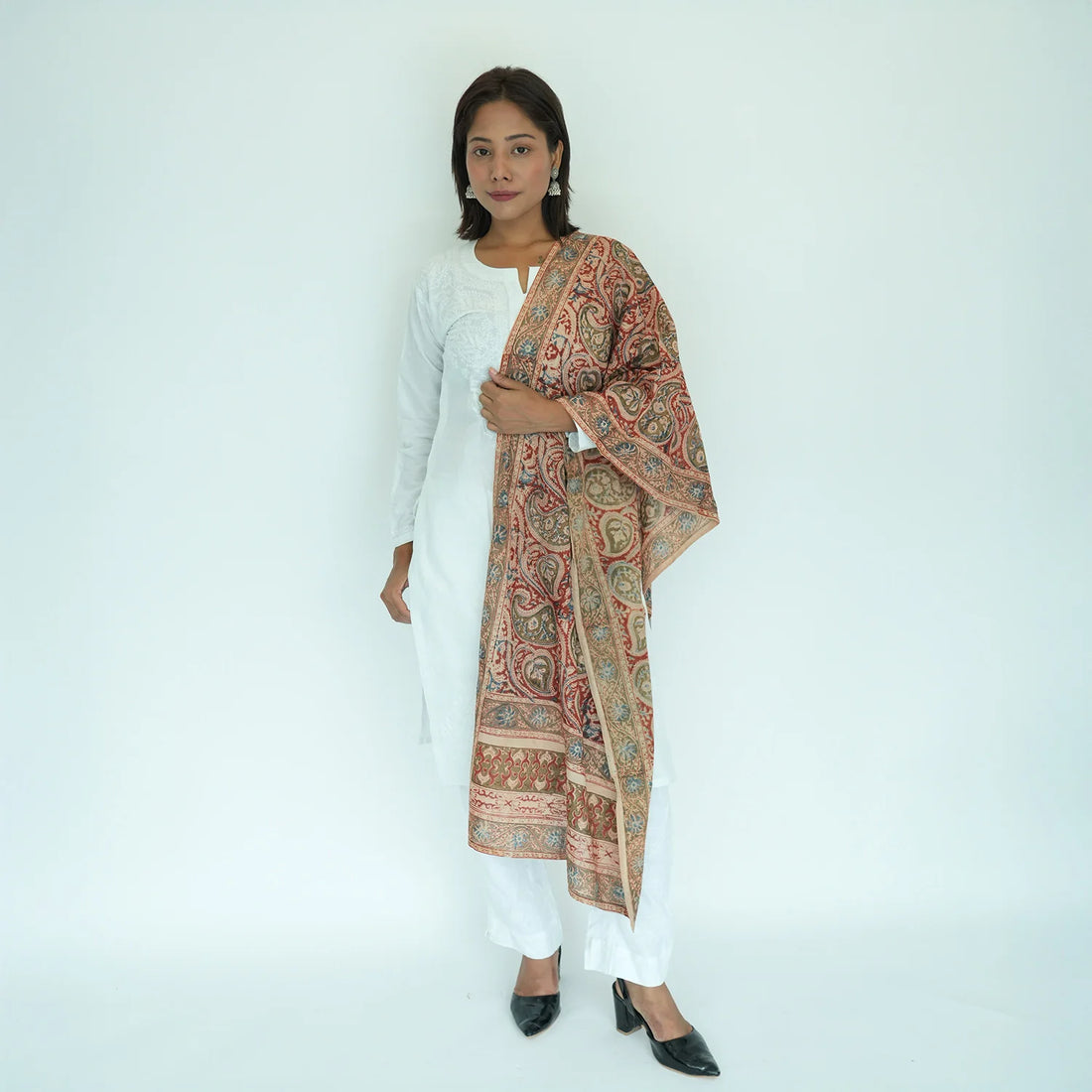 Women's Kalamkari Cotton Stole