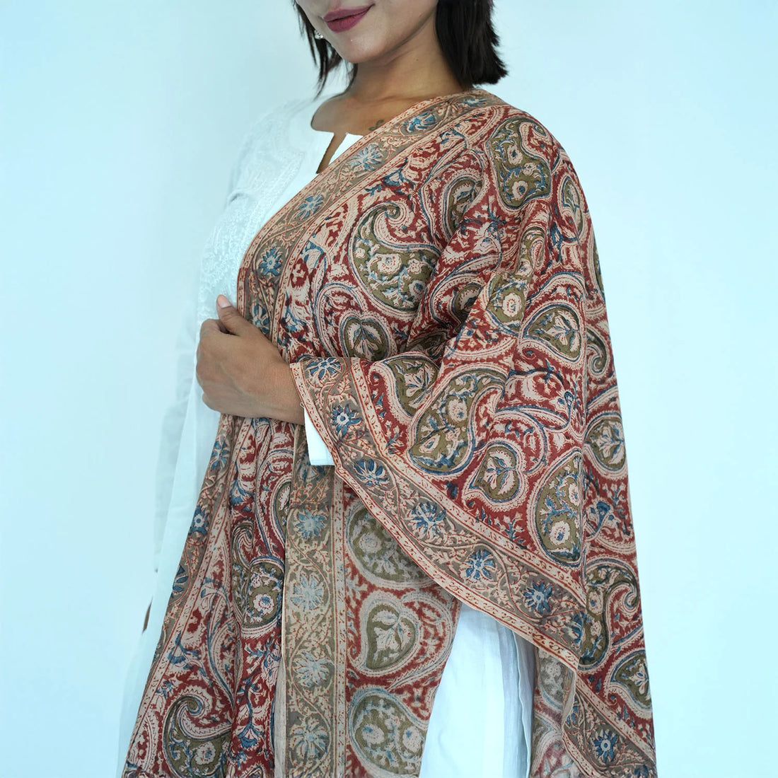 Women's Kalamkari Cotton Stole