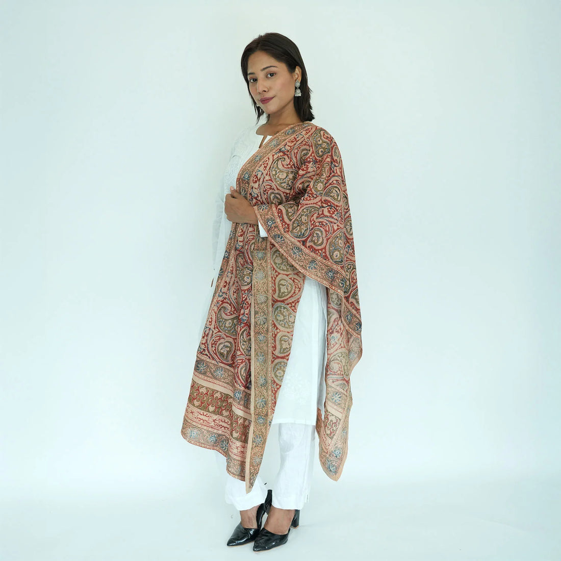 Women's Kalamkari Cotton Stole