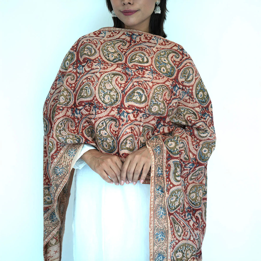Women's Kalamkari Cotton Stole