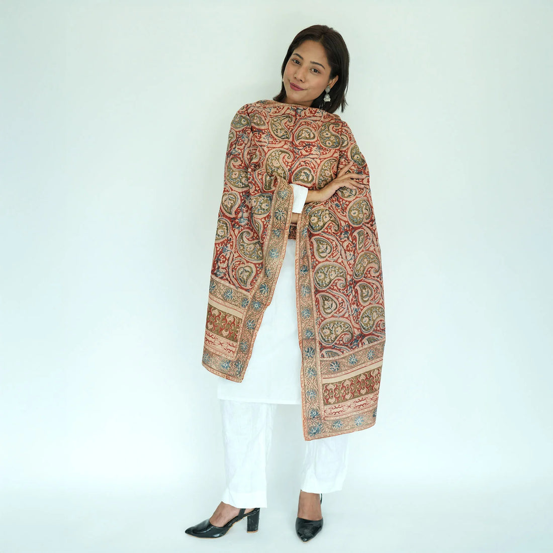 Women's Kalamkari Cotton Stole