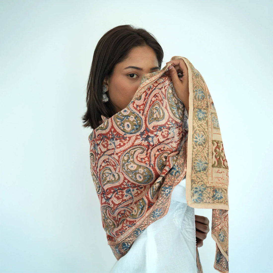 Women's Kalamkari Cotton Stole