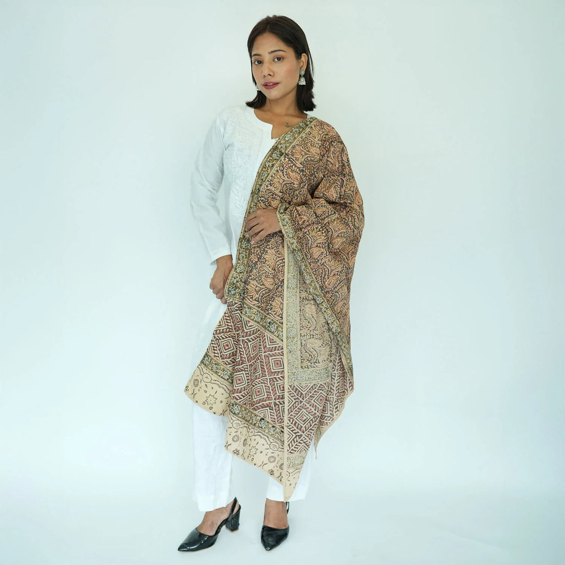 Women's Kalamkari Cotton Stole