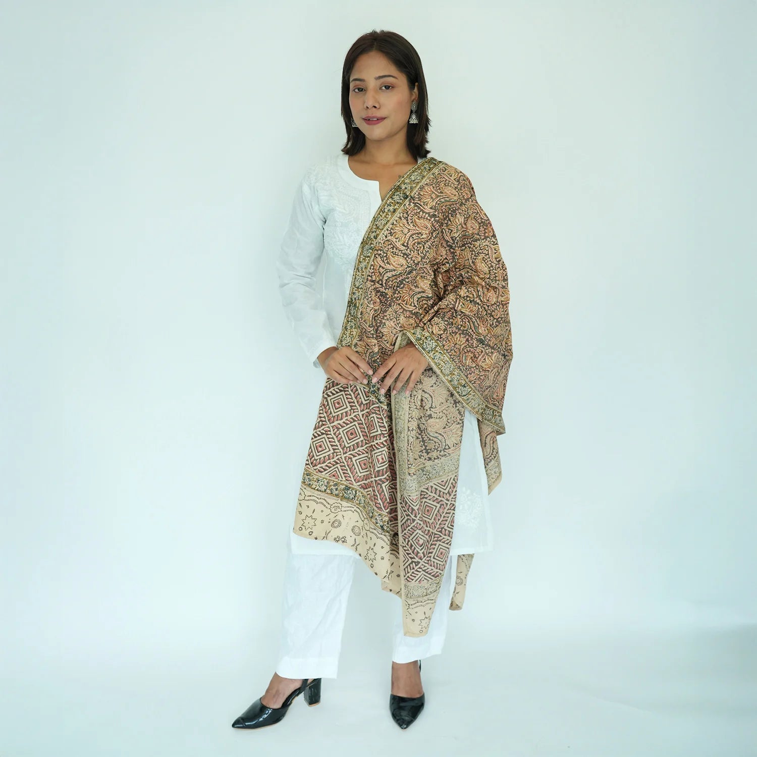 Women's Kalamkari Cotton Stole