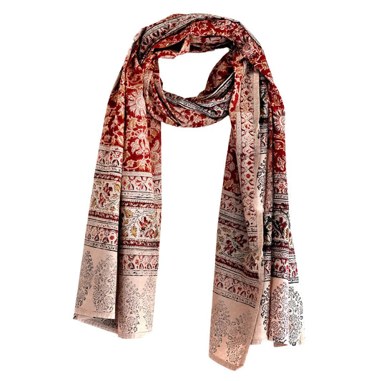 Women's Kalamkari Cotton Stole