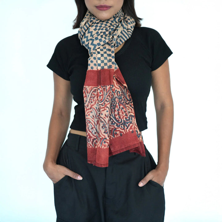 Women's Kalamkari Cotton Stole