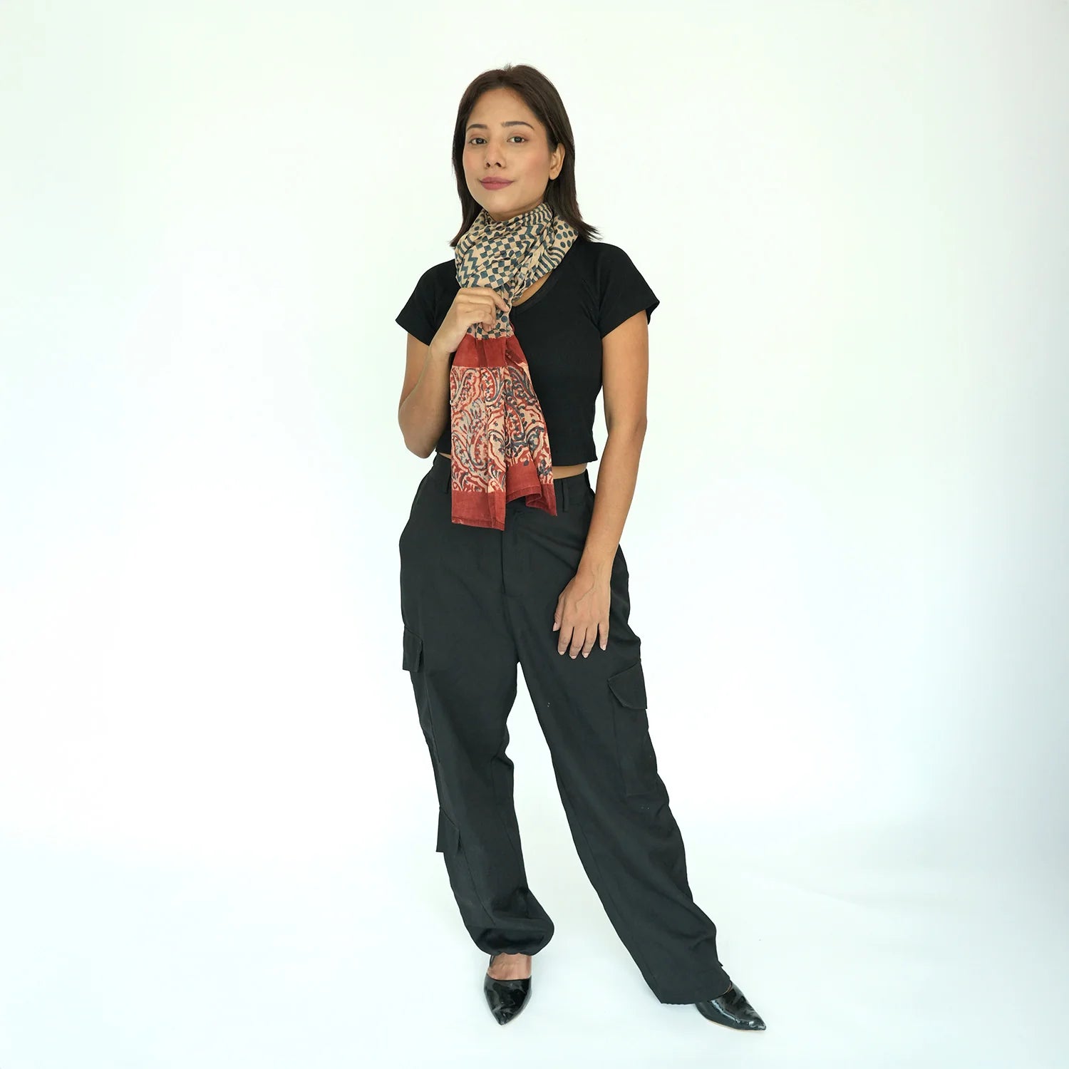 Women's Kalamkari Cotton Stole