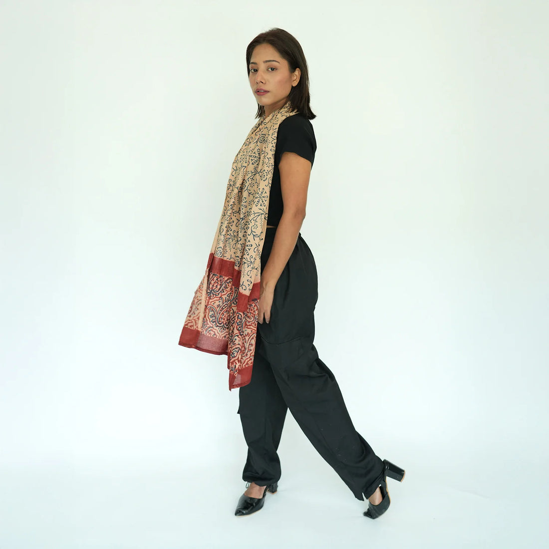 Women's Kalamkari Cotton Stole