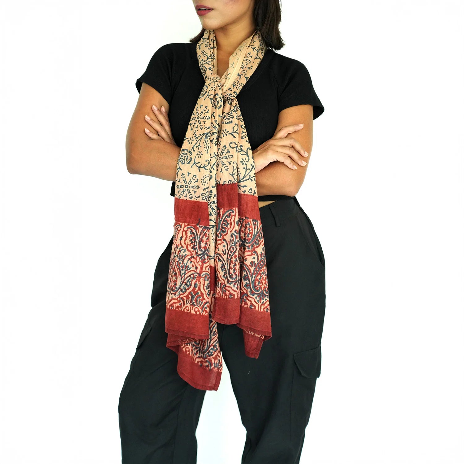 Women's Kalamkari Cotton Stole