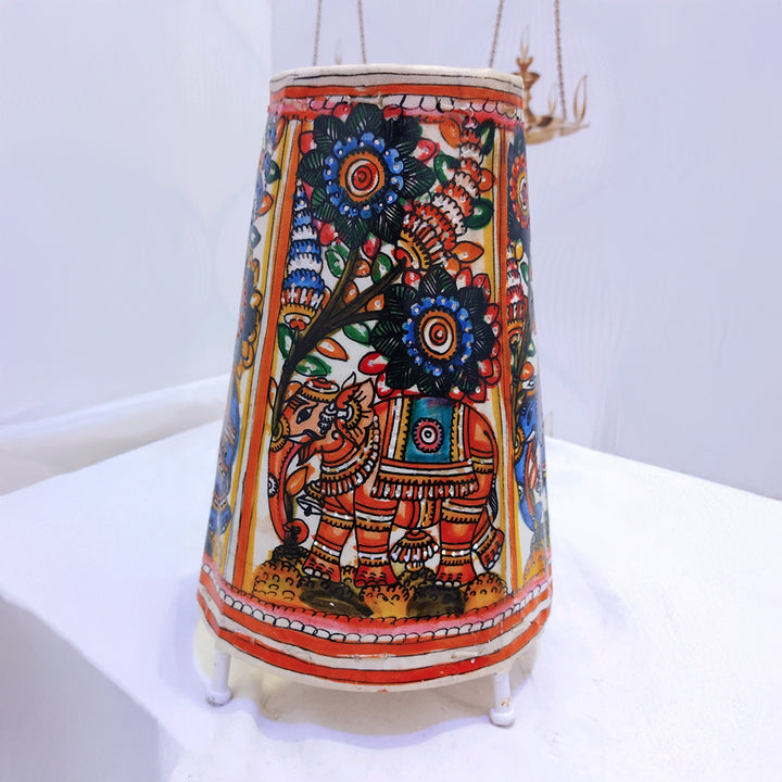 Lamp Shades  Round Multi Colour Elephant