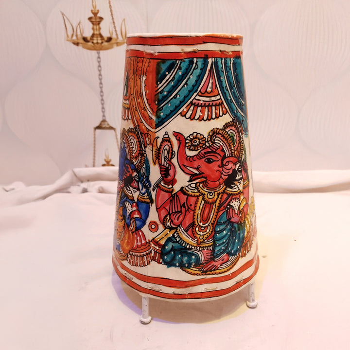 Lamp Shades  Round Multi Colour Ganesha