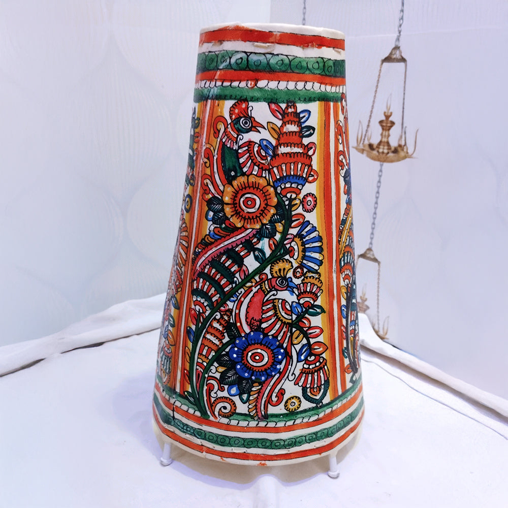 Lamp Shades  Round Multi Colour Peacock