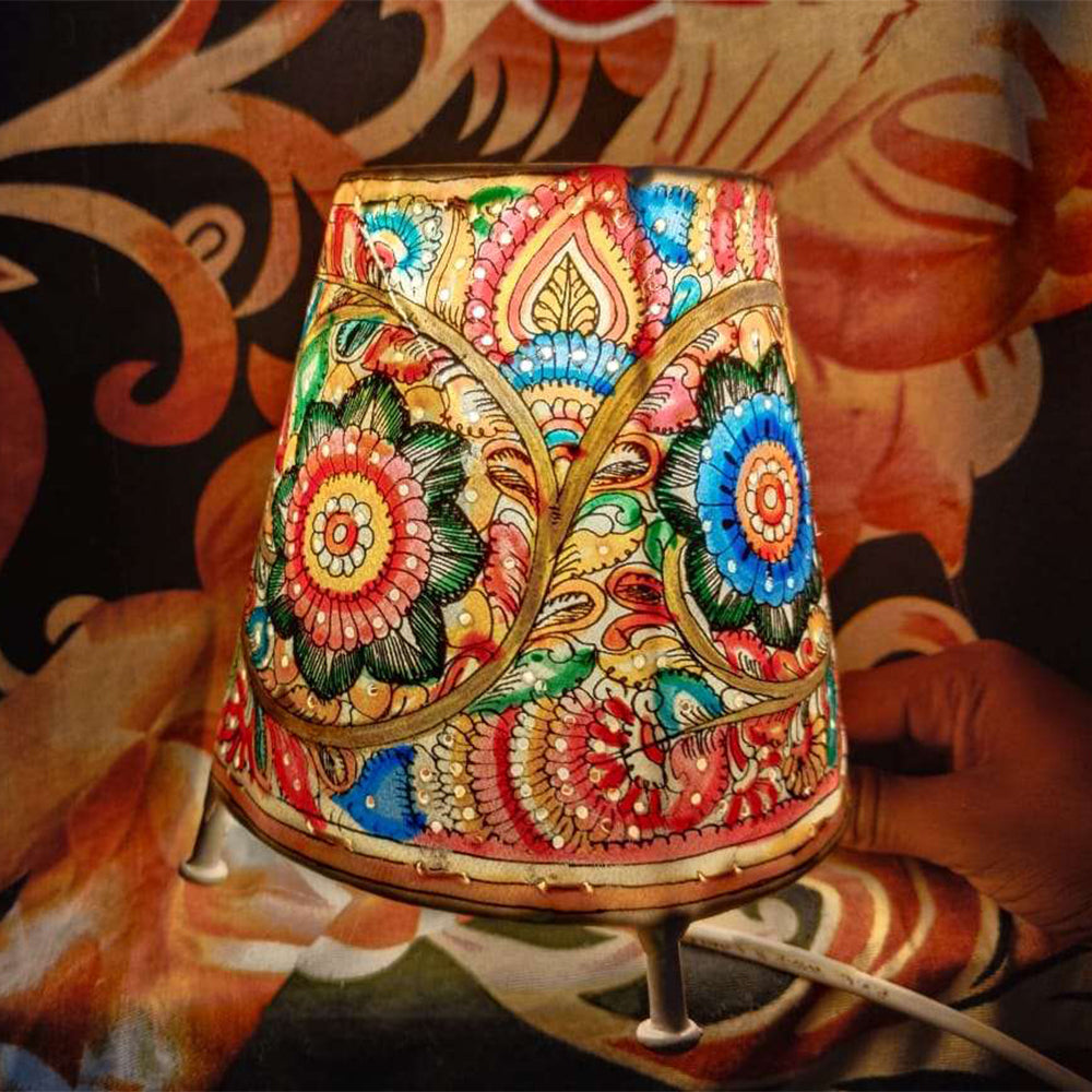 Lamp Shades Round Multi Colour Sunflower