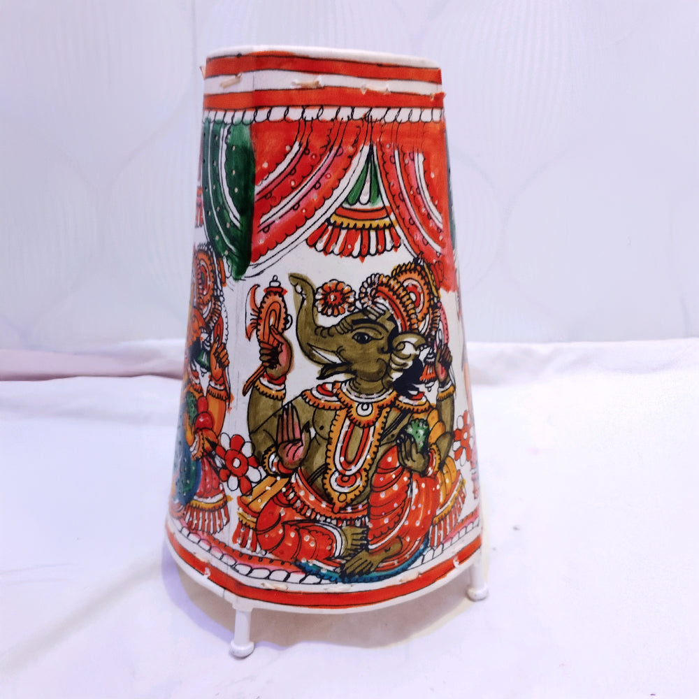 Lamp Shades  Square  Brown Ganesha
