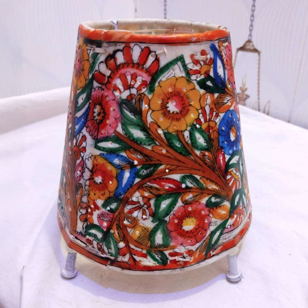 Lamp Shades Round  Multi Colour Roses