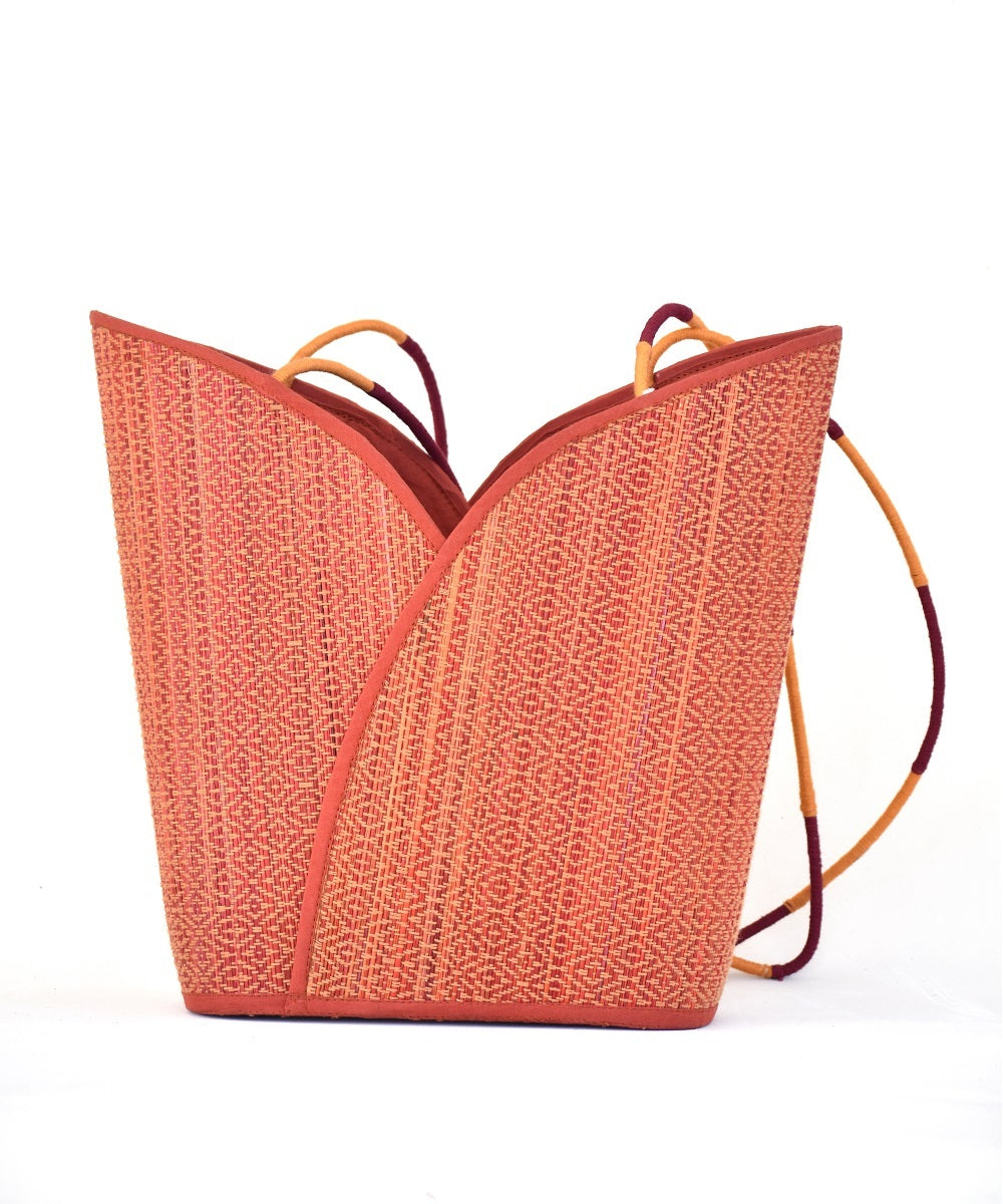Handcrafted Eco-Friendly Lotus Bag Product Code: LB01