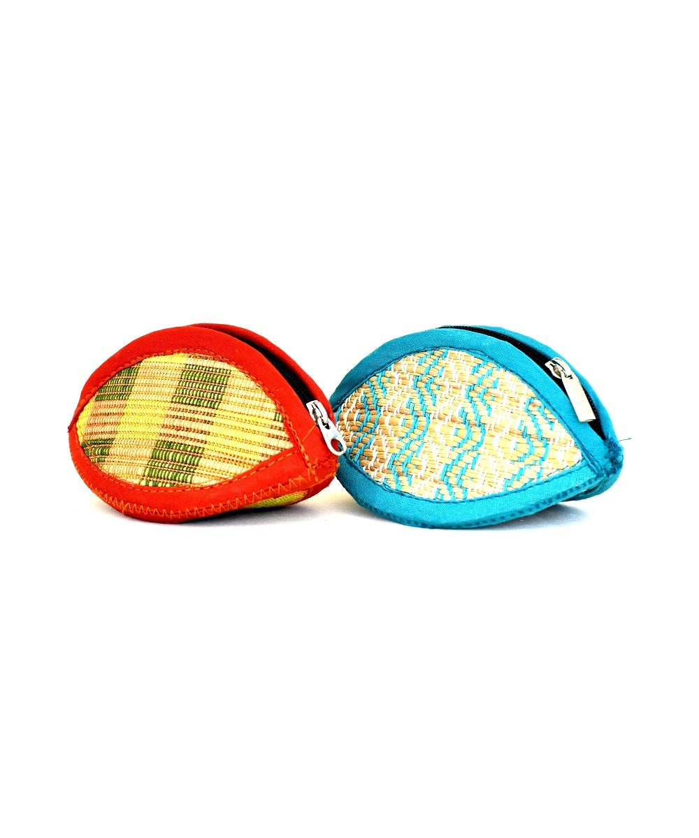 Handcrafted Eco-Friendly Coin Pouch (Triangular)