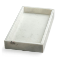 Marble Tray – Natural White