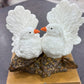 Love Birds Figurine – Handcrafted, 7 Inch