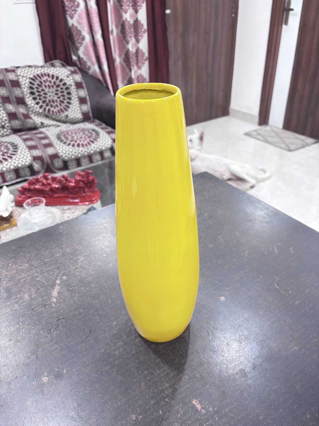 Vastu Vase Long – Handcrafted Figurine, 14 Inch