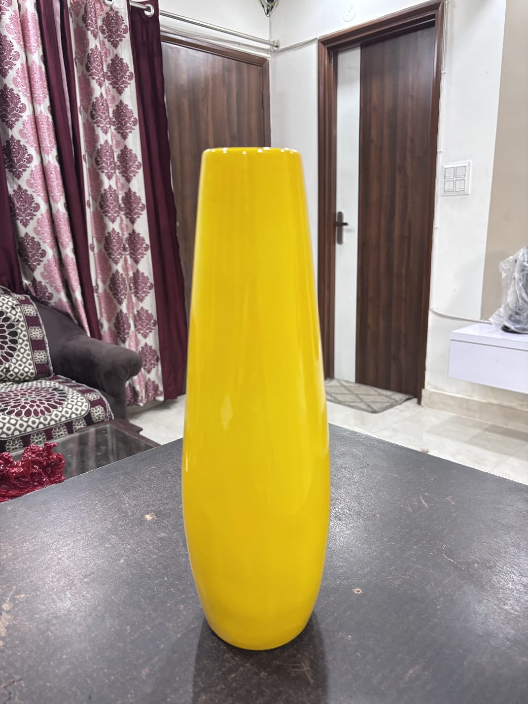 Vastu Vase Long – Handcrafted Figurine, 14 Inch