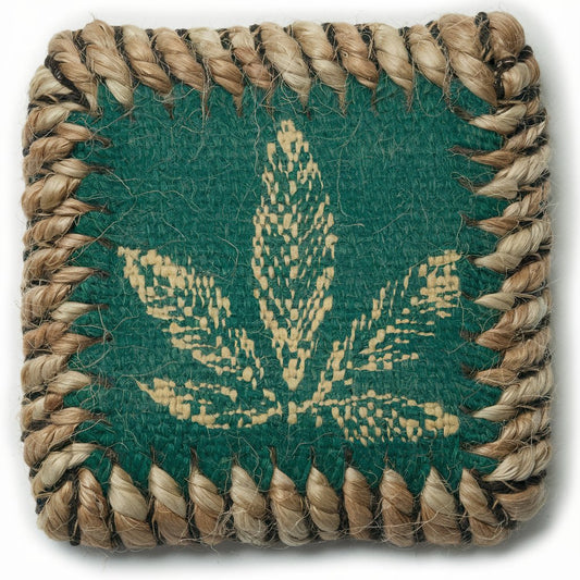 Leaf Cork Coaster