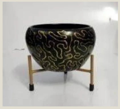 Apple Tabletop meena Pot