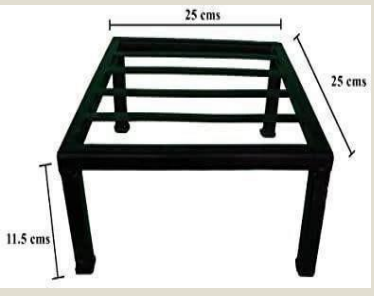 Square Flower Pot stand Planter