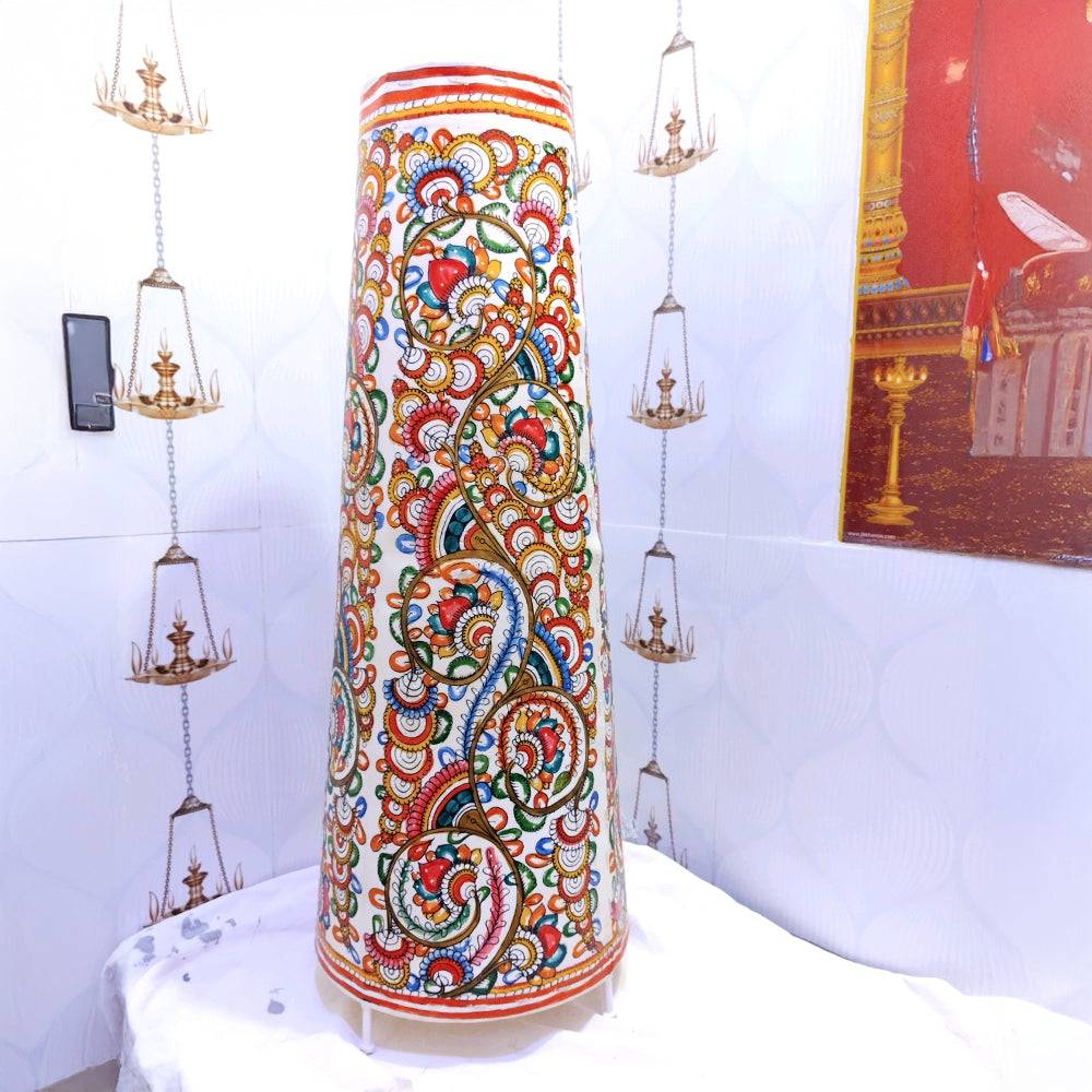 Lamp Shades  Round  Multi Colour Flowers