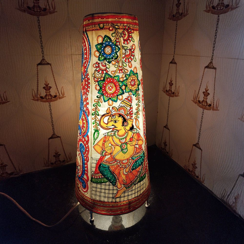 Lamp Shades Round  Multi Colour Peacock