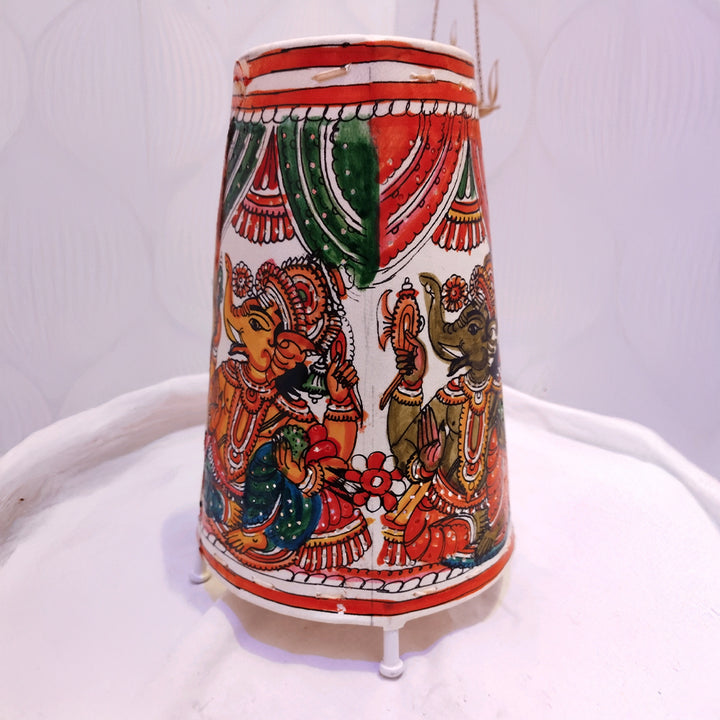Lamp Shades  Roundbrown Ganesha