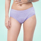 Discharge Underwear (Organic Cotton) (Hipster) Lavender Checks